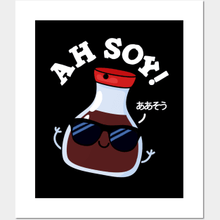 Ah Soy Cute Soy Sauce Pun Posters and Art